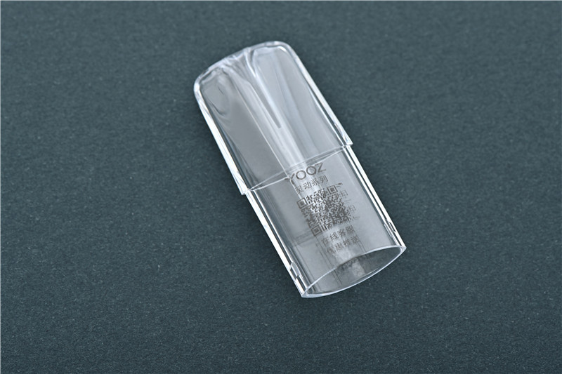 Marcado de fuente de láser verde de 532 nm en botellas de vidrio